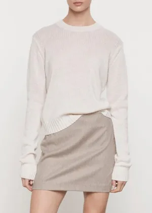 Enza Costa Cashmere Easy Crew Sweater