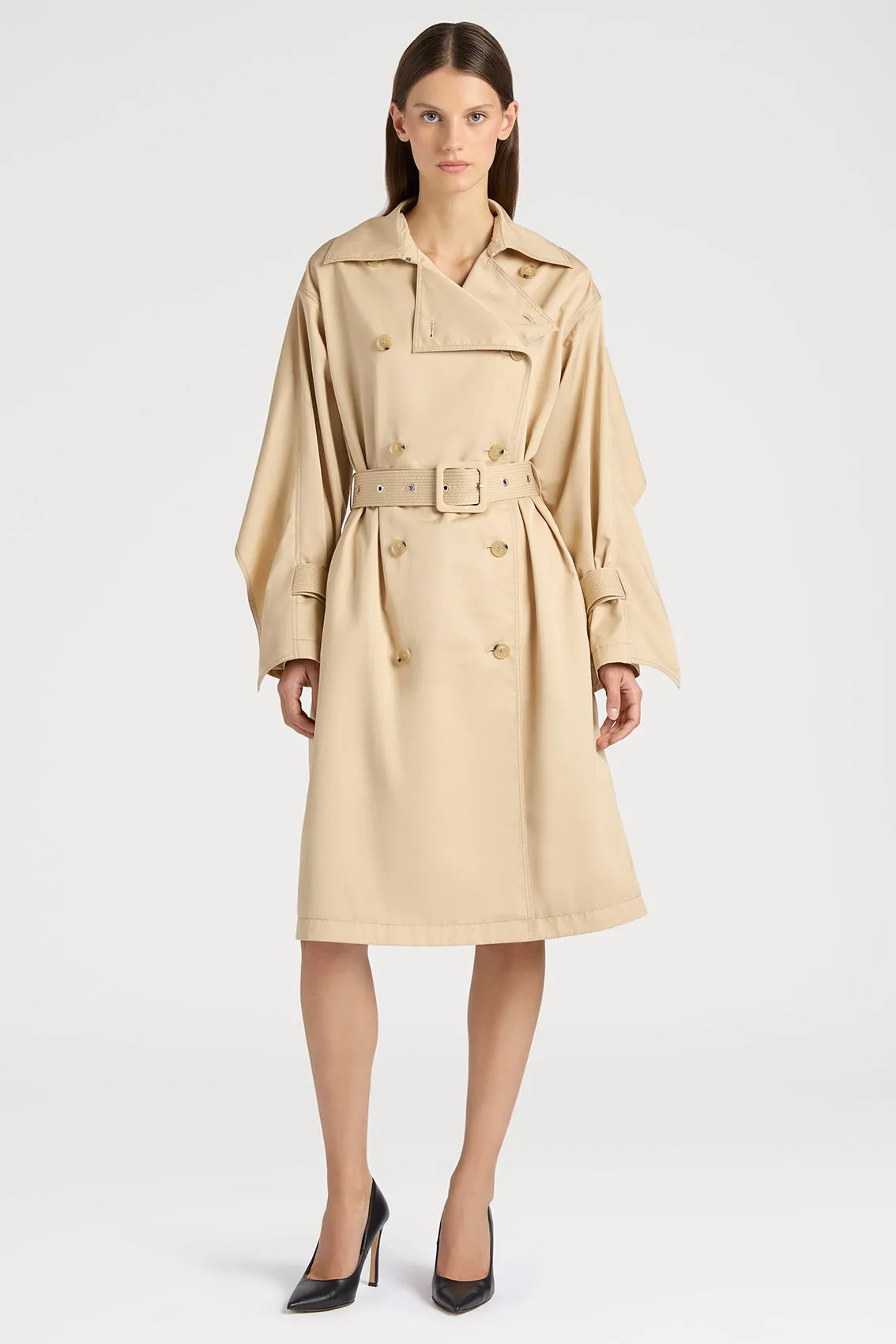 Epitomizing Elegance Trench