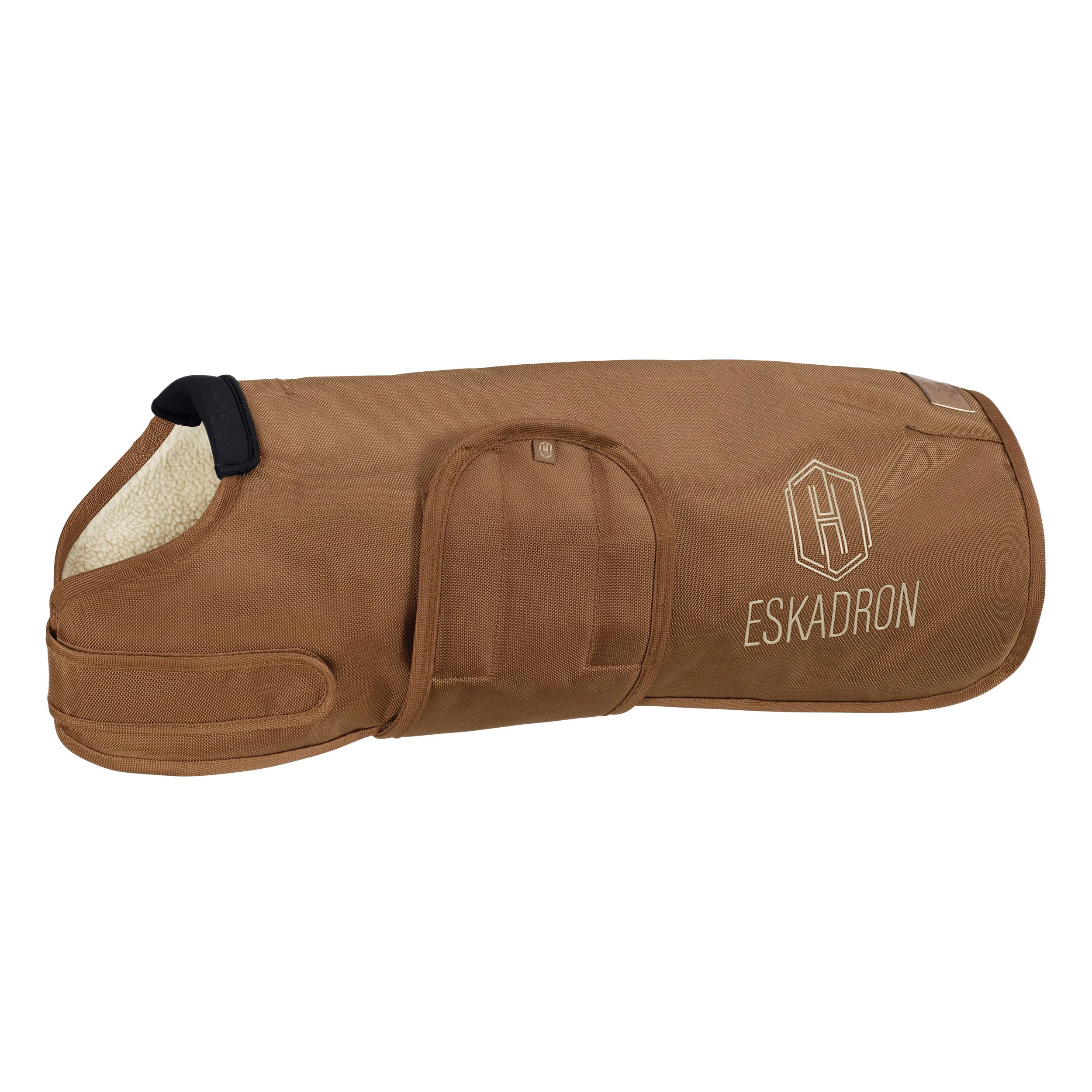 Eskadron Heritage Almond teddy fleece lined waterproof dog rug