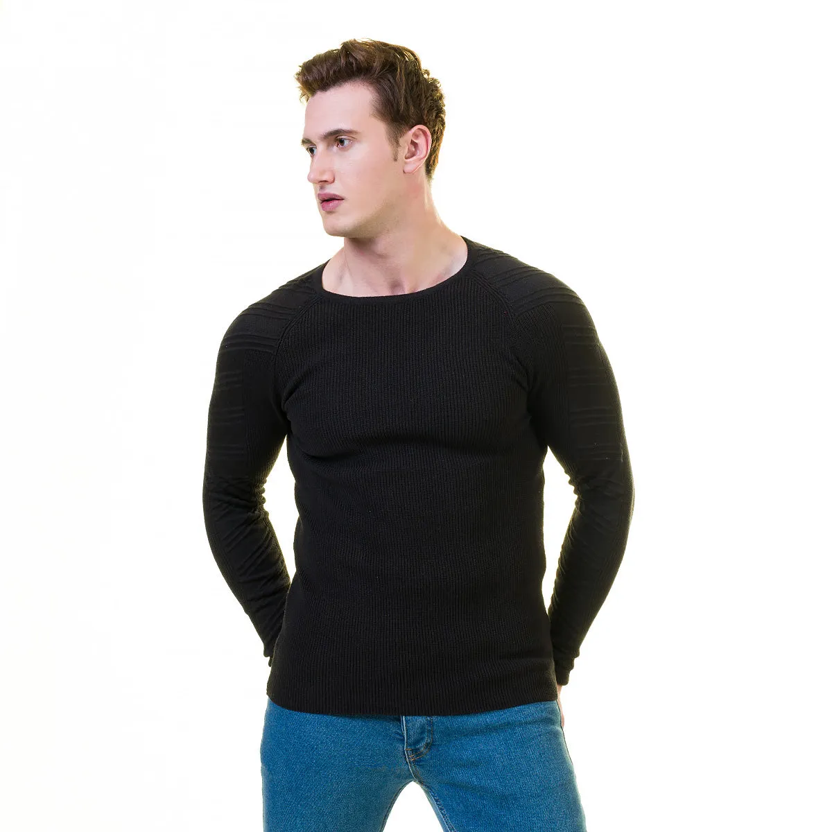 European Wool Luxury Zippered With Sweater Jacket Warm Winter Tailor Fit