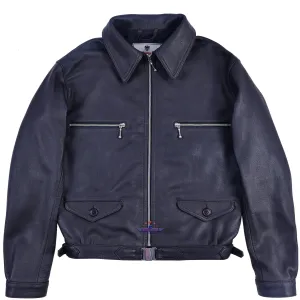 FIVESTAR LEATHER Fighter Pilot Bomber Air Force Luftwaffe WWII Real LEATHER JACKET