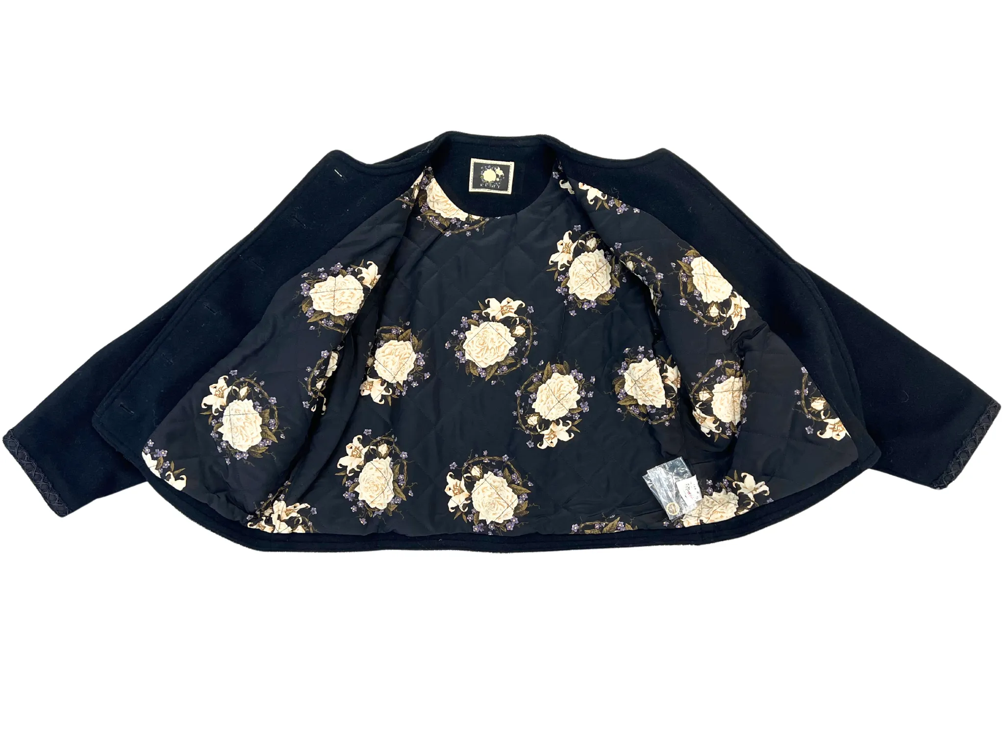 Flower Kitty Wool Coat