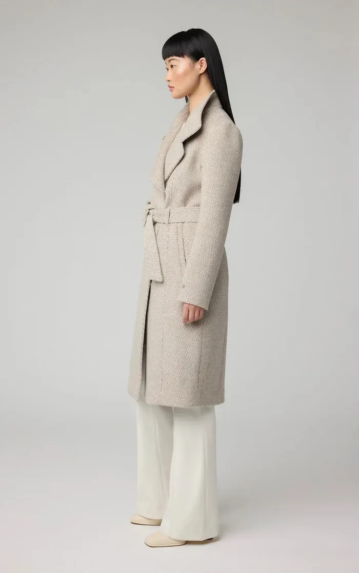 Genie semi-fitted wool coat - Hush