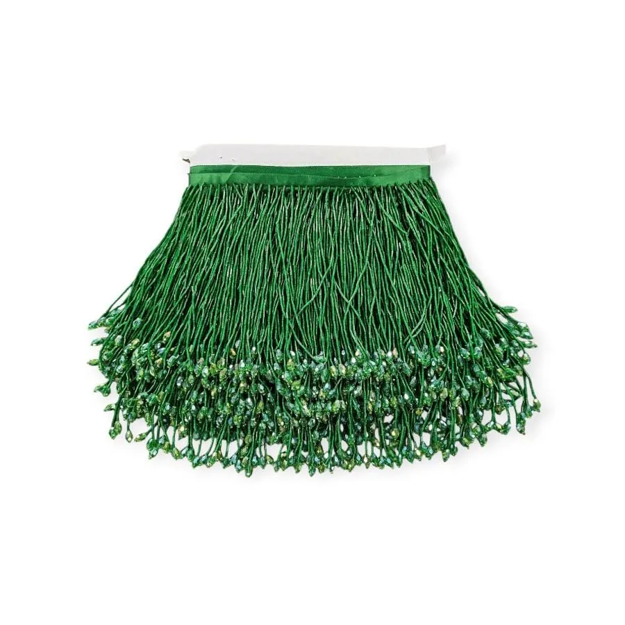Glass Beaded Fringing 15cm