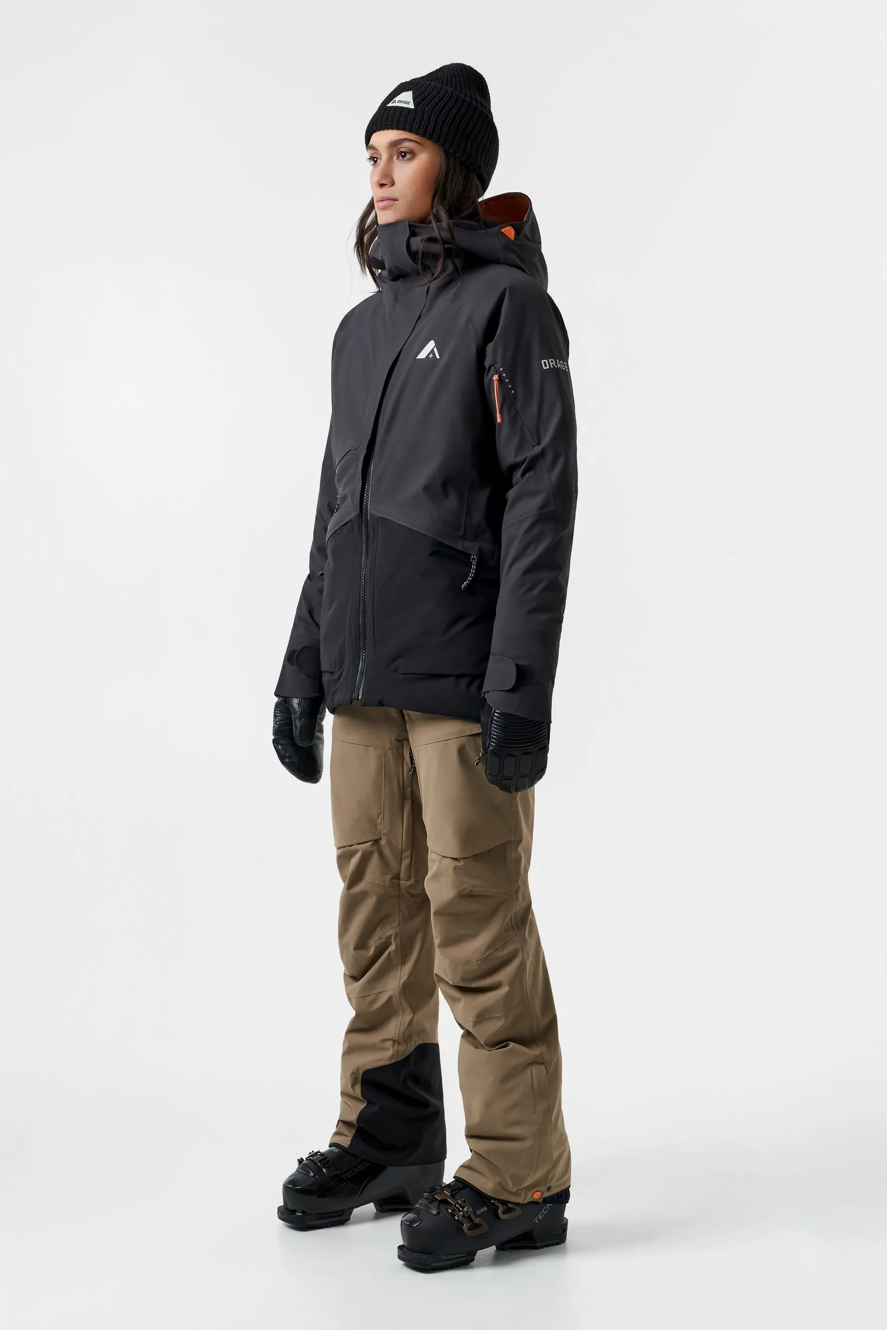 Grace Insulated Jacket-Black