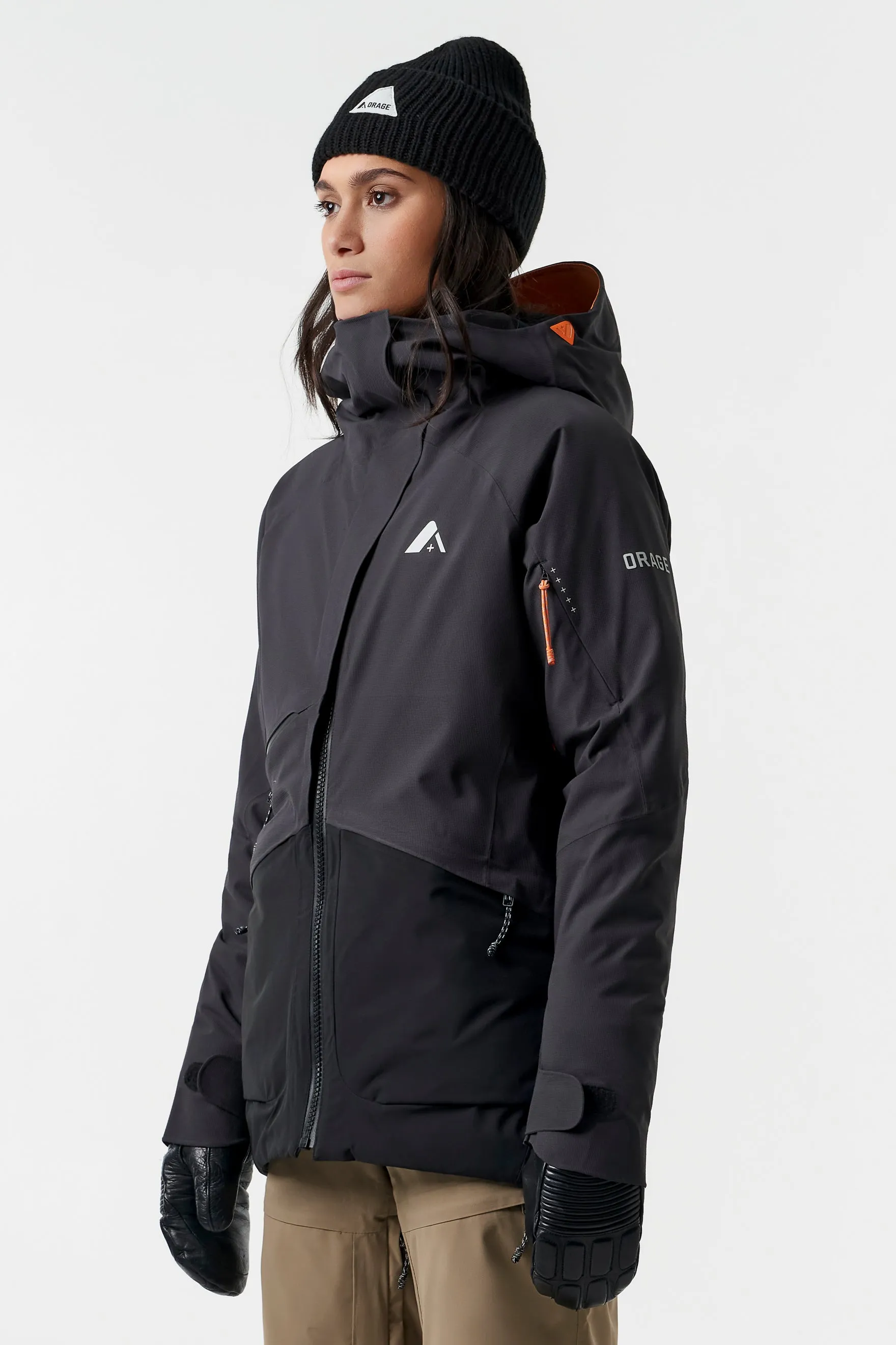 Grace Insulated Jacket-Black