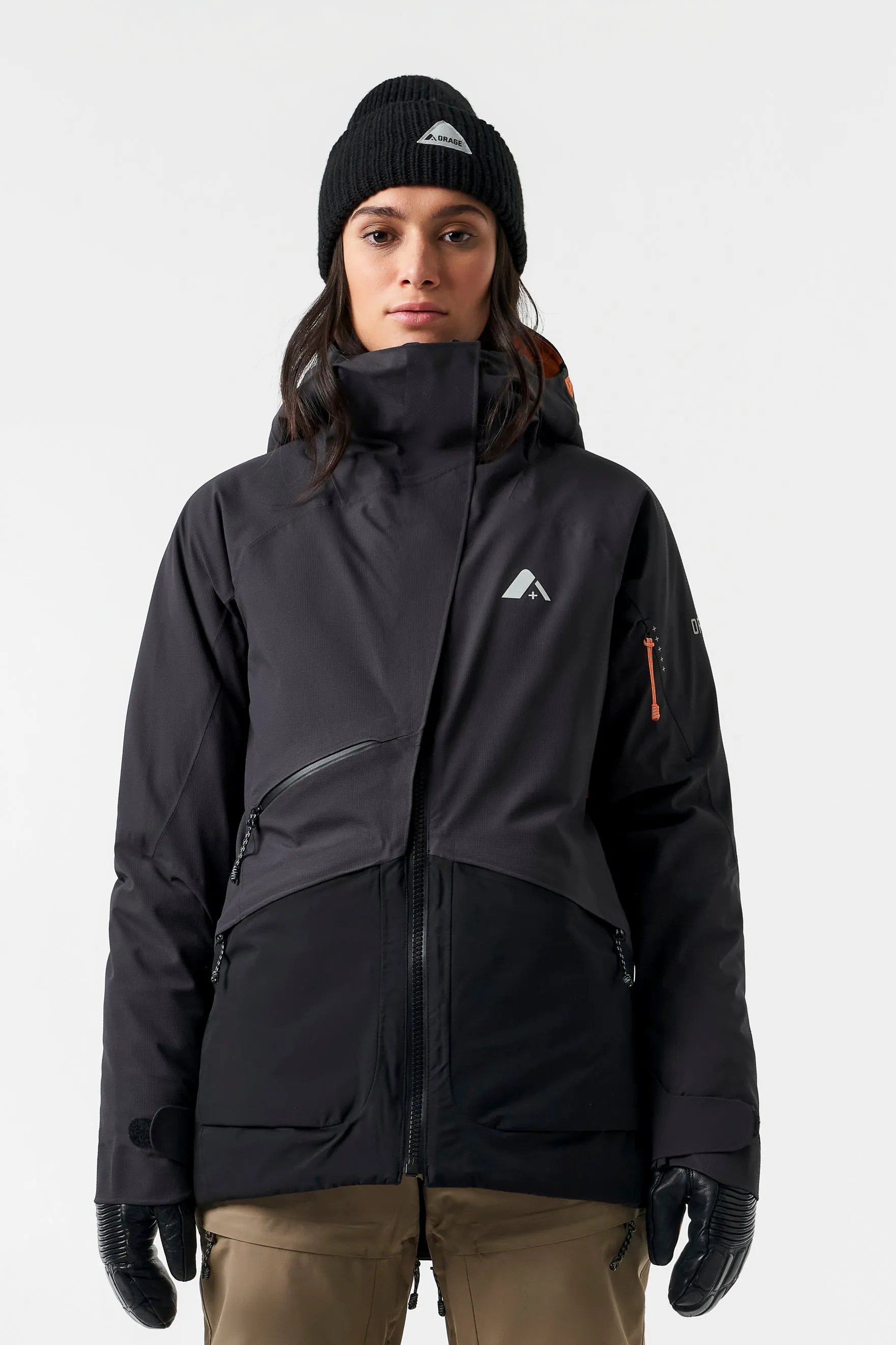 Grace Insulated Jacket-Black