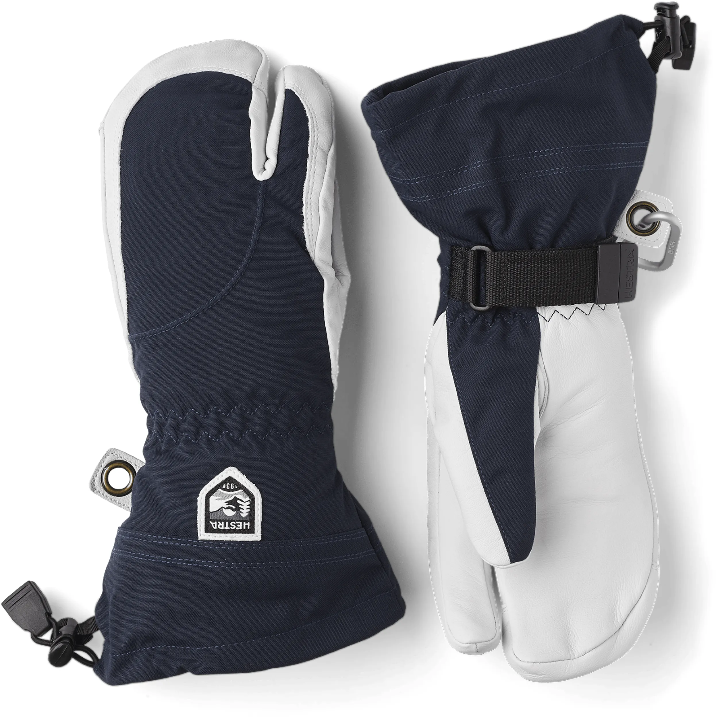 Hestra Womens Heli Ski 3-Finger Mittens