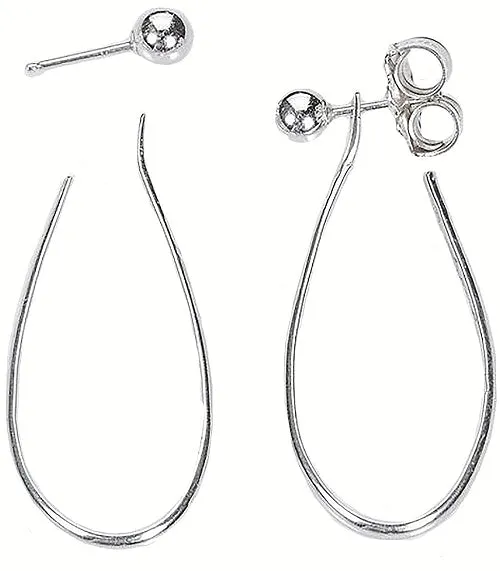 Hoop Jackets Set w/Earrings