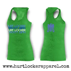 Hurt Locker Upside Down- Green Tank