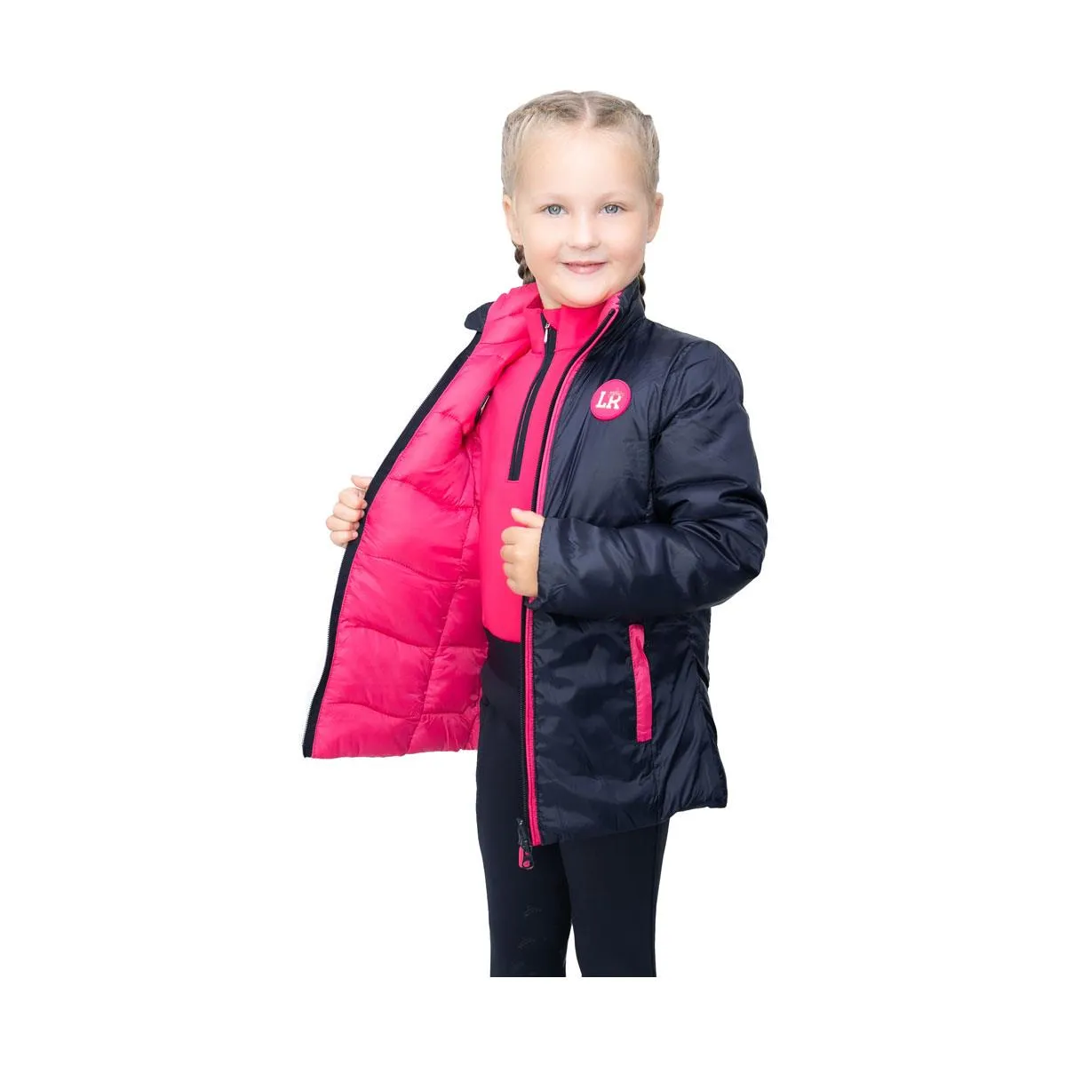 Hy Equestrian Analise Reversible Padded Jacket by Little Rider
