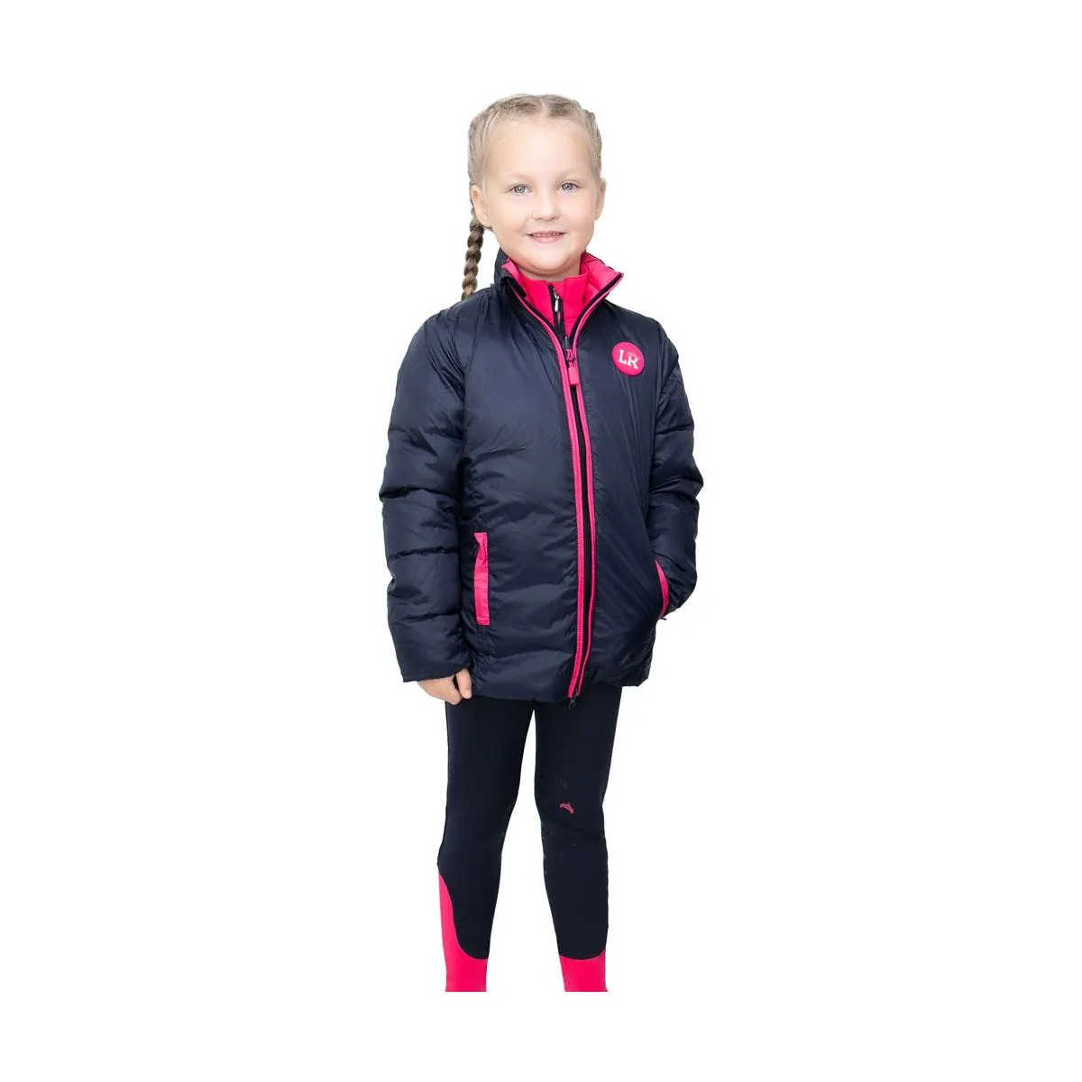 Hy Equestrian Analise Reversible Padded Jacket by Little Rider