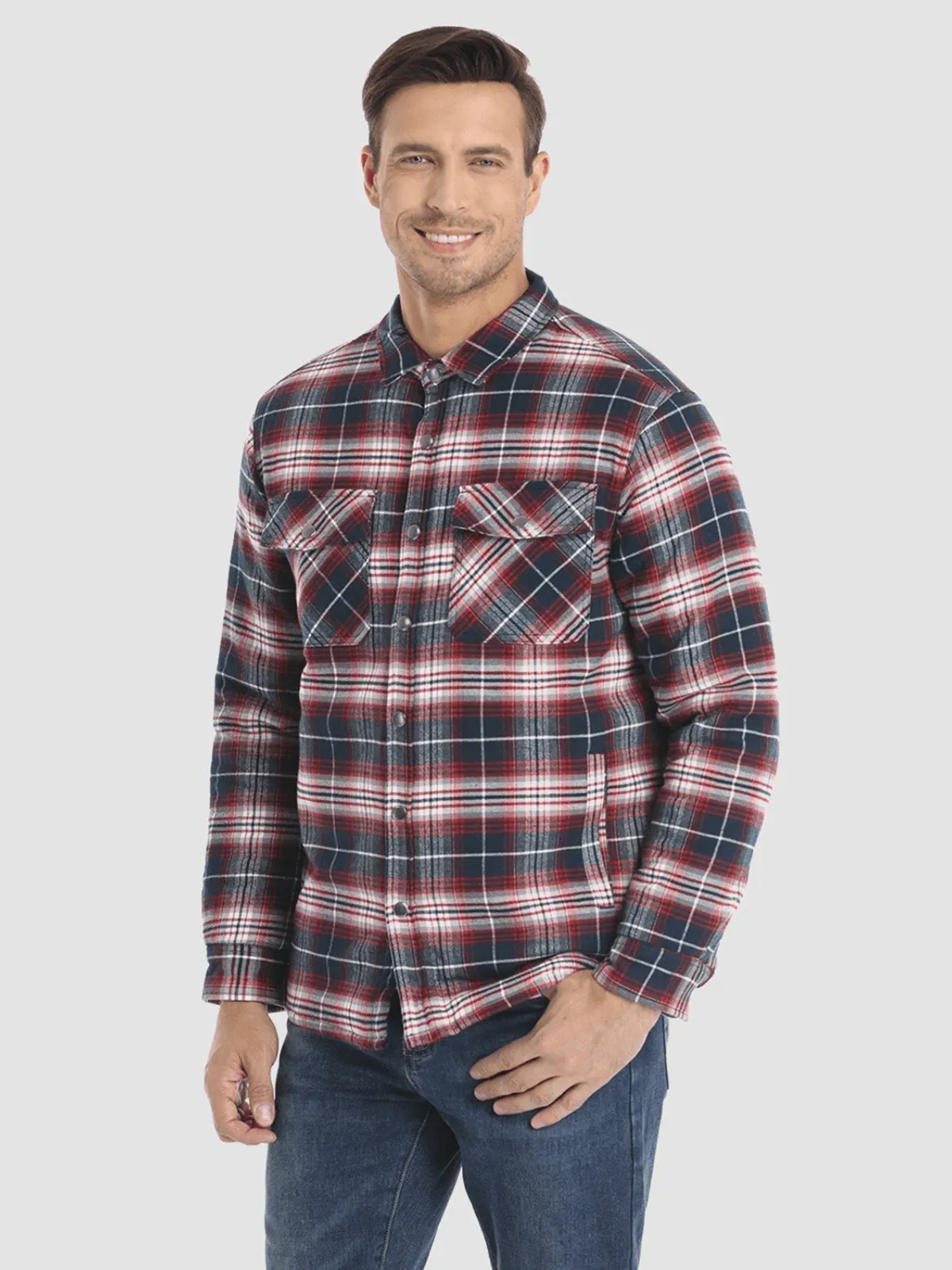 Ivy | Striped Flannel Jacket