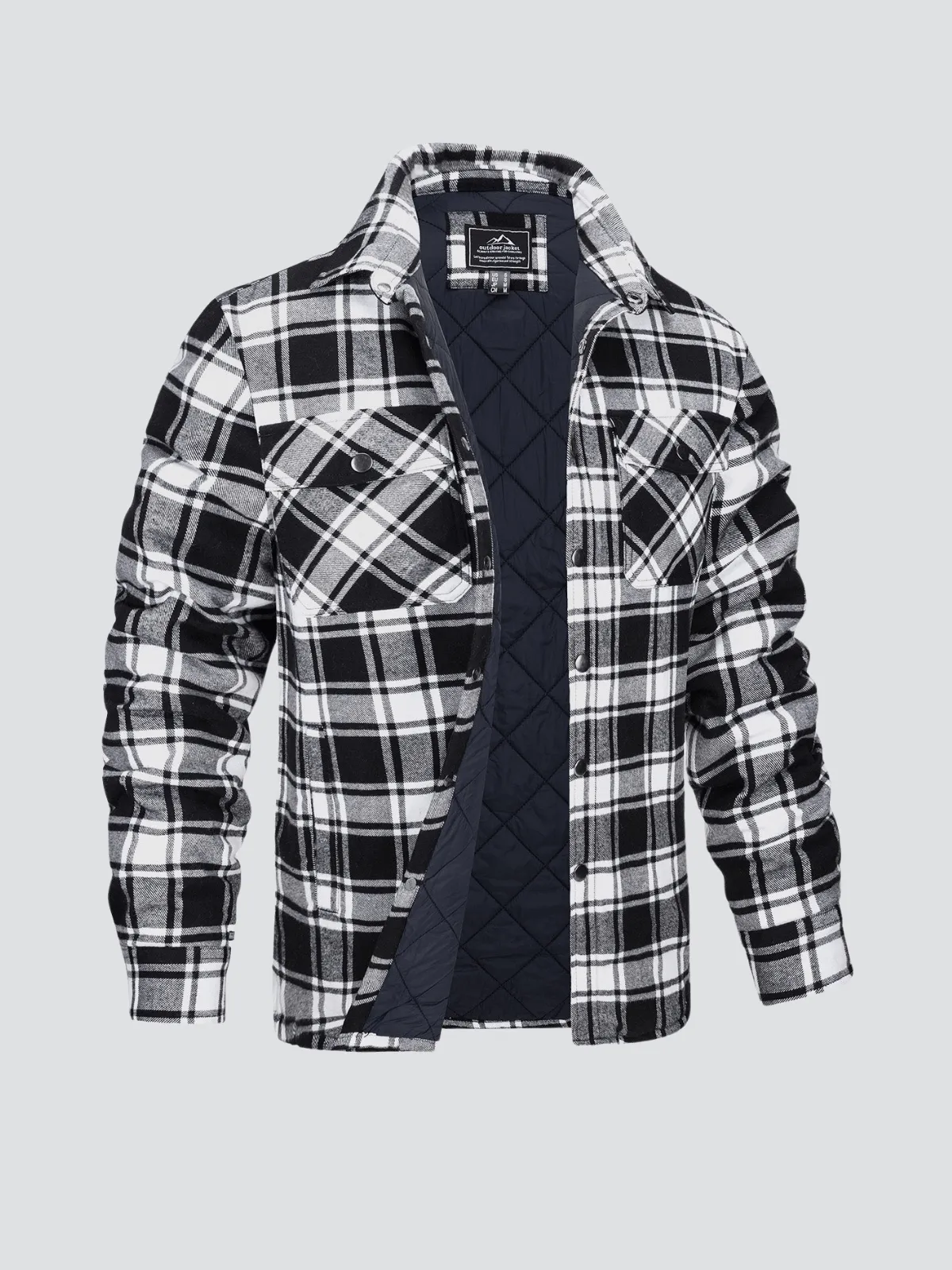 Ivy | Striped Flannel Jacket
