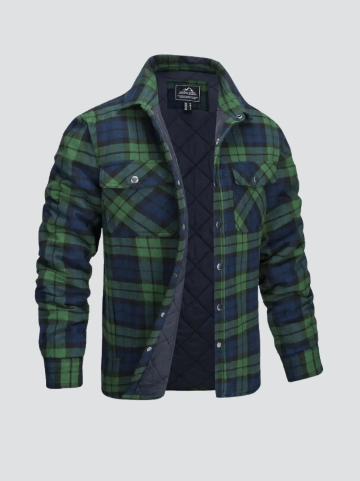 Ivy | Striped Flannel Jacket