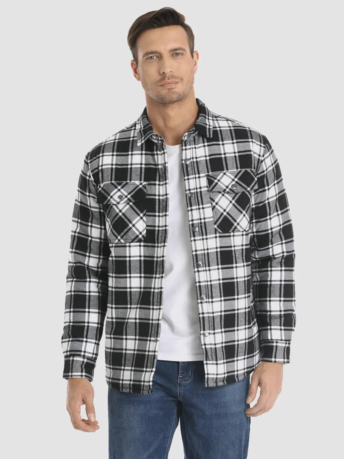 Ivy | Striped Flannel Jacket