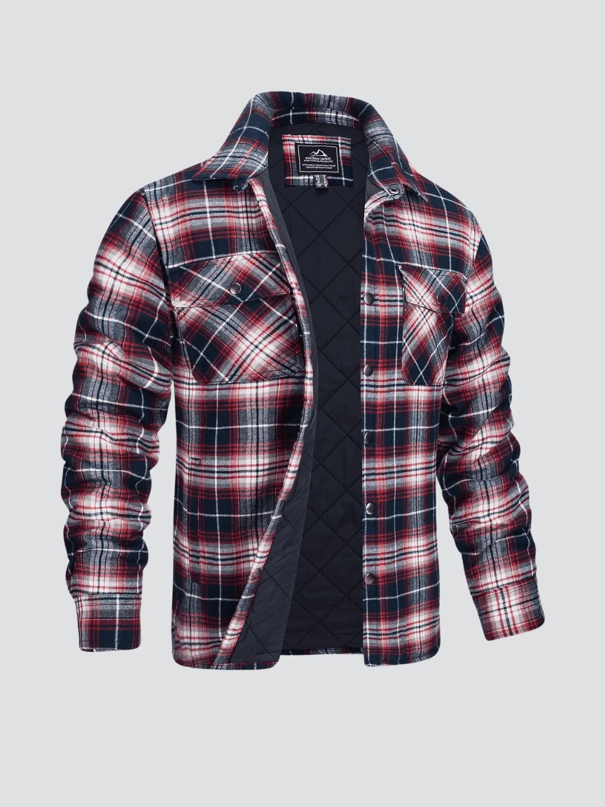 Ivy | Striped Flannel Jacket