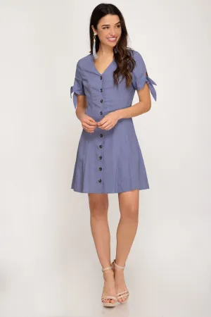 Janessa Button Down Dress
