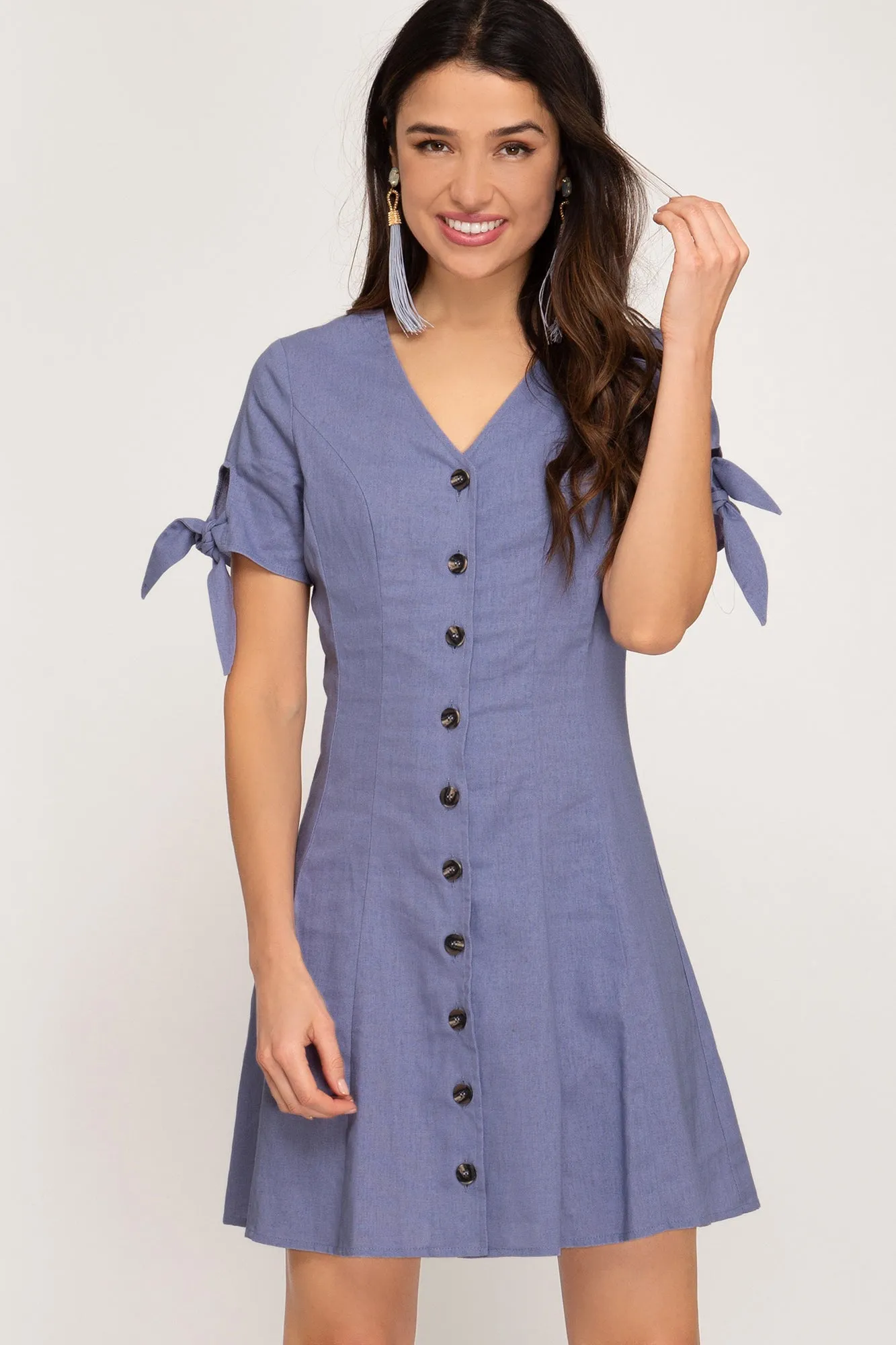 Janessa Button Down Dress