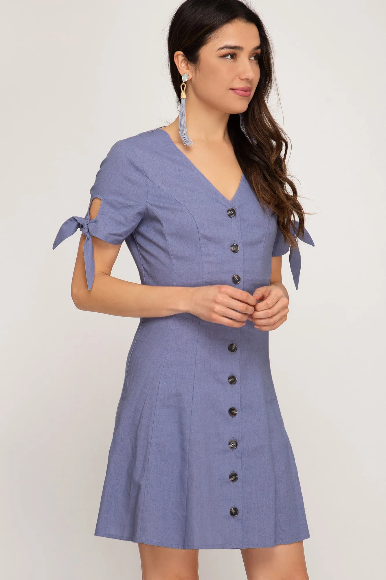 Janessa Button Down Dress