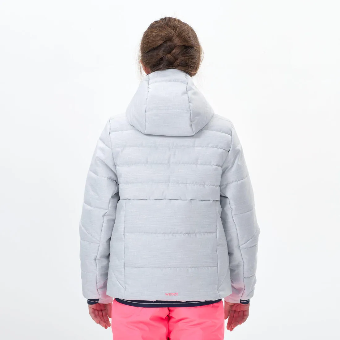 Kids’ warm and waterproof padded ski jacket - 100 warm