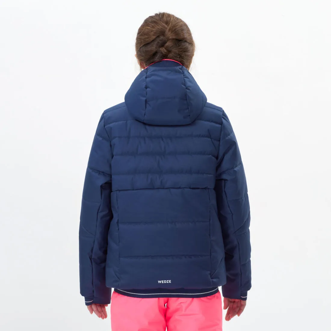 Kids’ warm and waterproof padded ski jacket - 100 warm