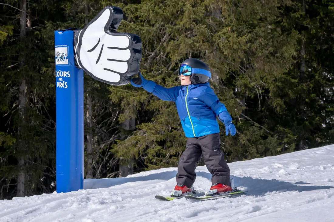 Kids’ Warm and Waterproof Ski Jacket – 100