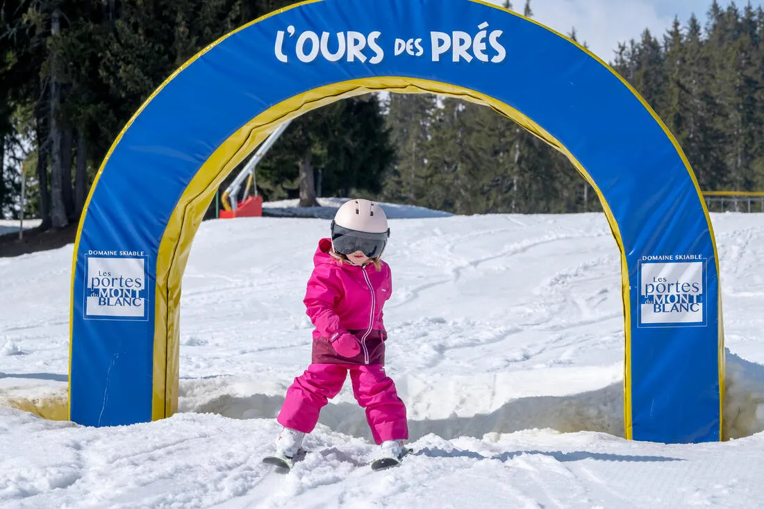 Kids’ Warm and Waterproof Ski Jacket – 100