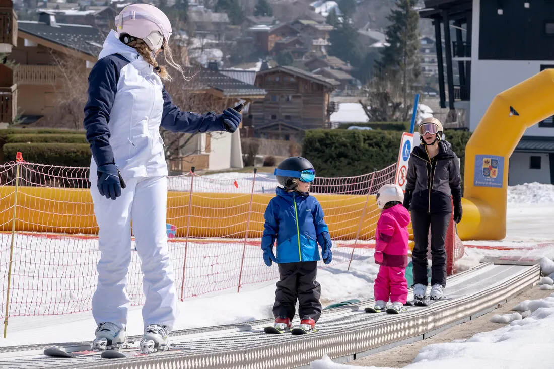 Kids’ Warm and Waterproof Ski Jacket – 100