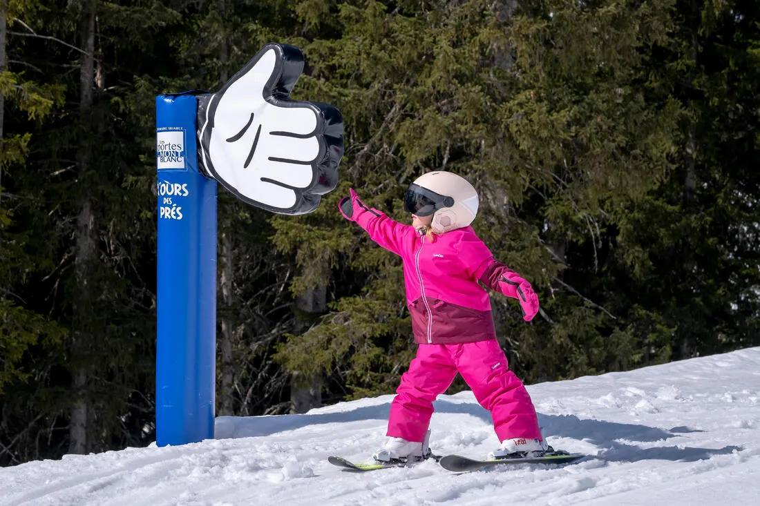 Kids’ Warm and Waterproof Ski Jacket – 100
