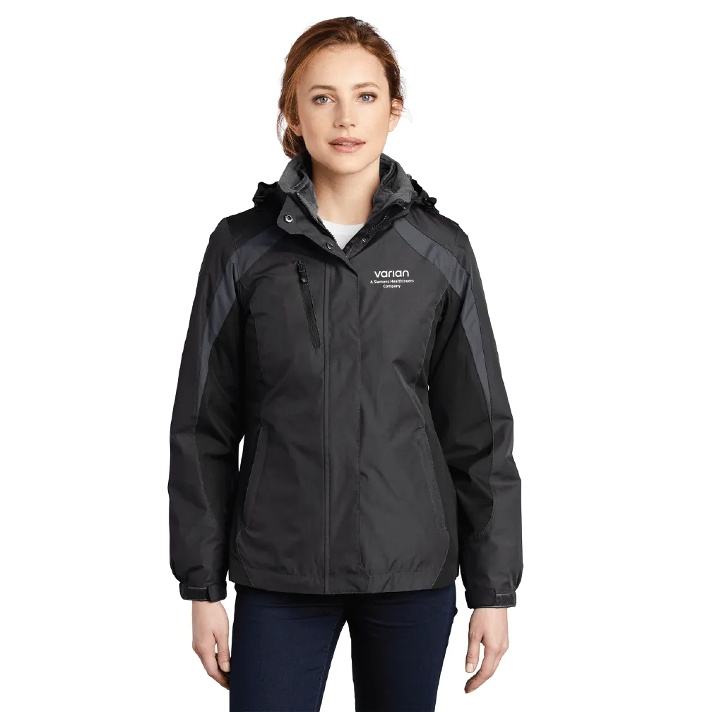Ladies Port Authority® Colorblock 3-in-1 Jacket