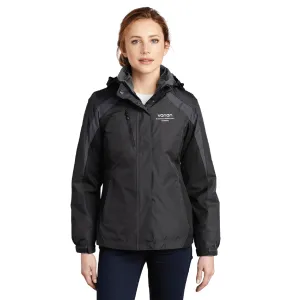 Ladies Port Authority® Colorblock 3-in-1 Jacket