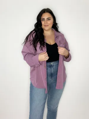 Lavender Shacket