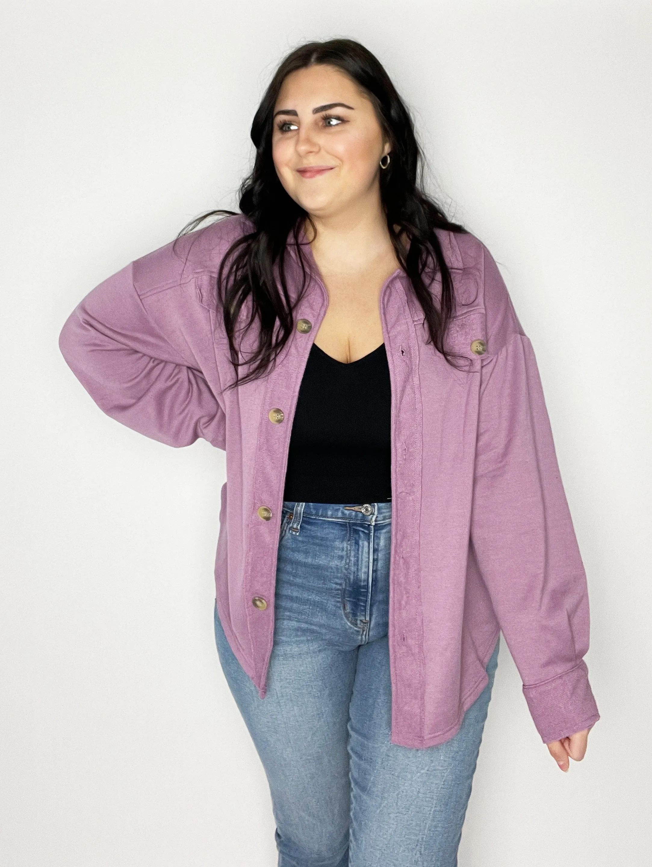 Lavender Shacket