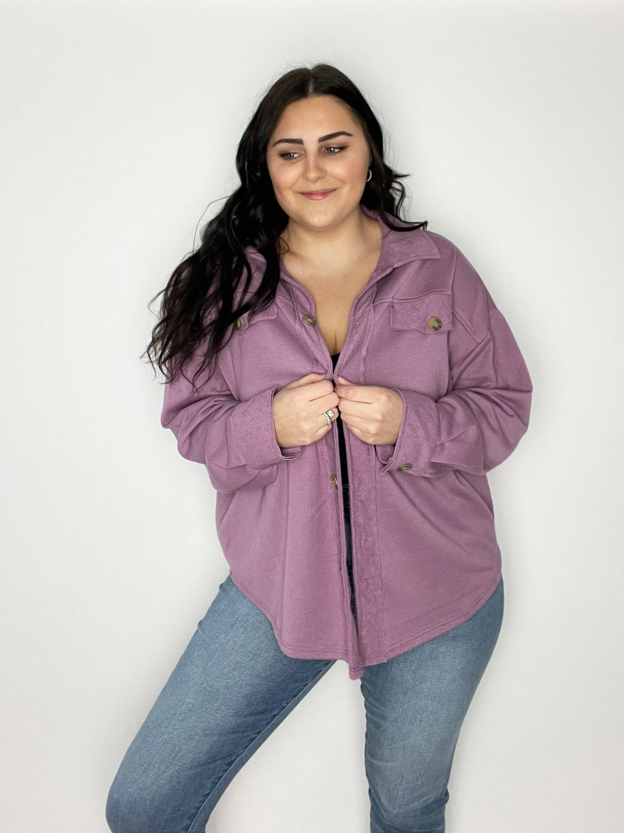 Lavender Shacket