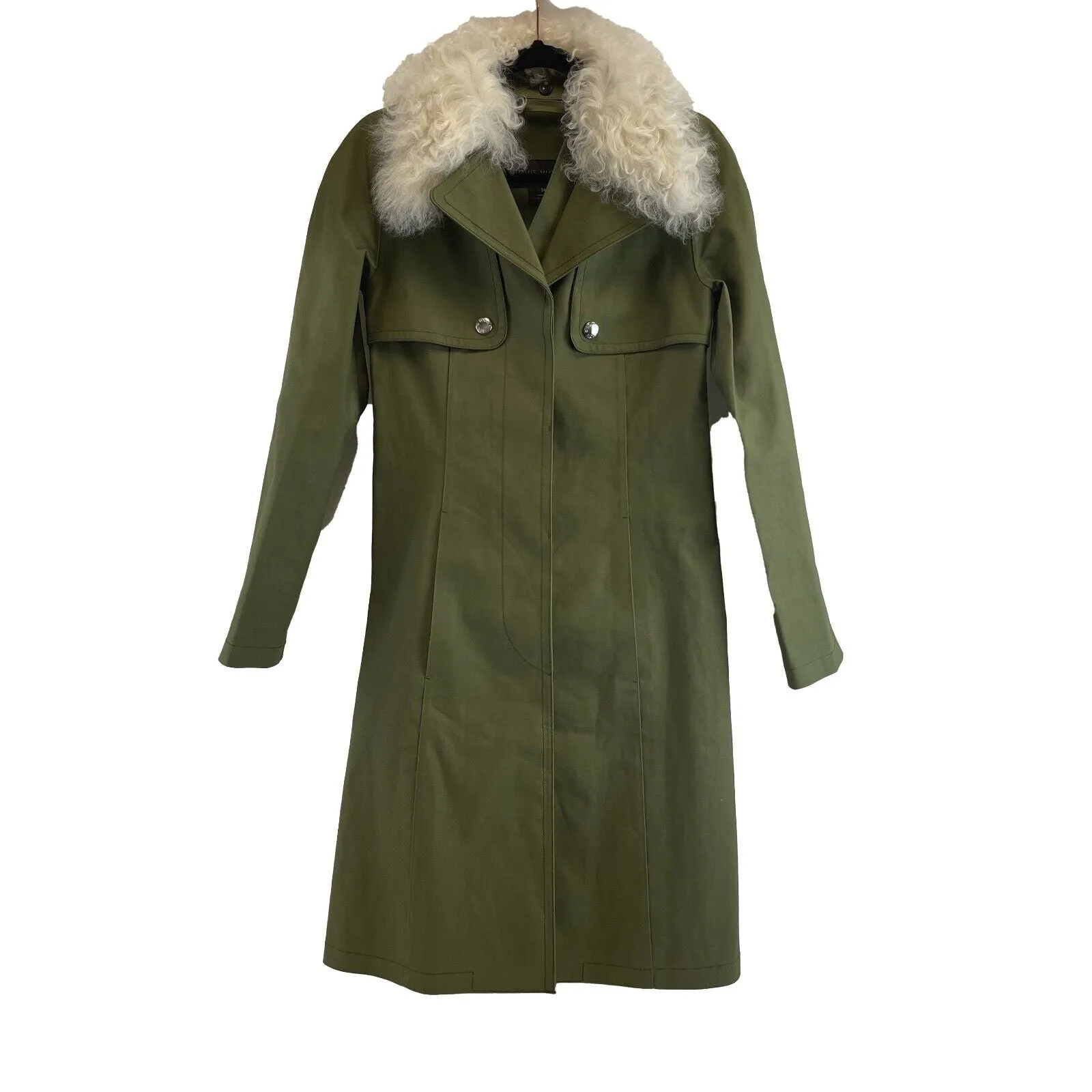 Louis Vuitton - Nicolas Ghesquière Belted Drill Army Coat 34 US 2