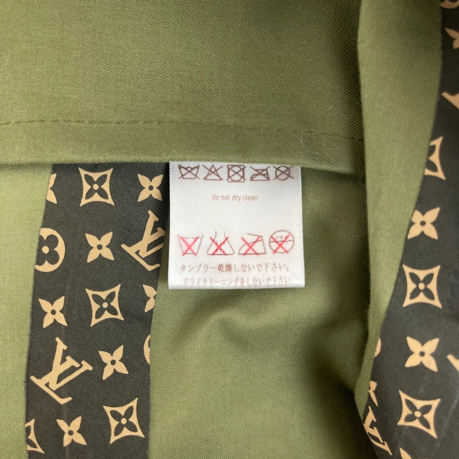 Louis Vuitton - Nicolas Ghesquière Belted Drill Army Coat 34 US 2