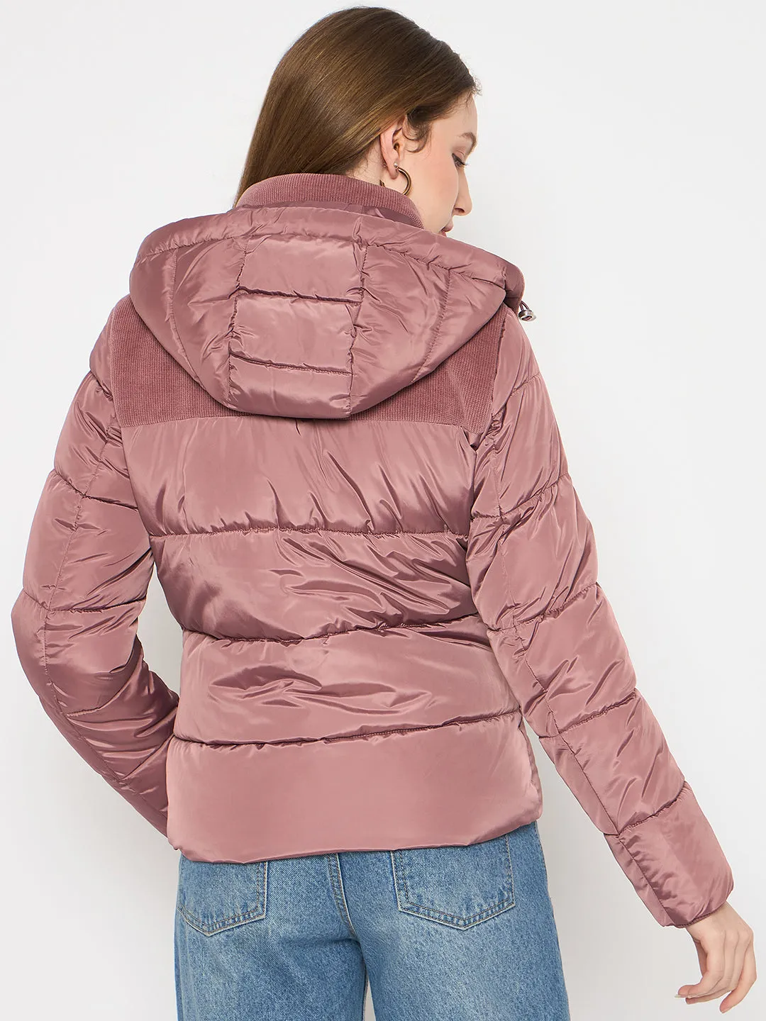 Madame Corduroy Down Rosewood Jacket