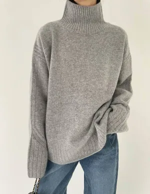 MARIS CASHMERE BLEND KNIT GREY