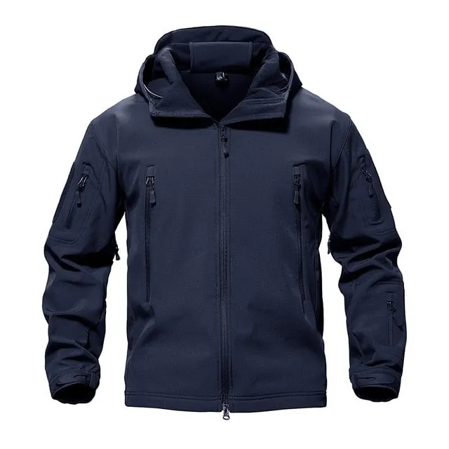 Men Army Camouflage Winter Waterproof Jacket