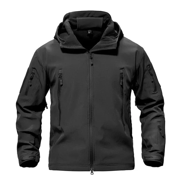 Men Army Camouflage Winter Waterproof Jacket