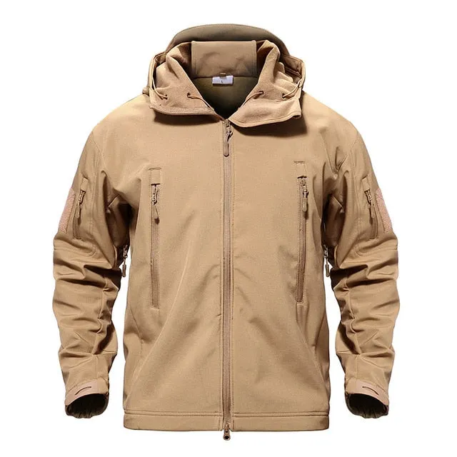 Men Army Camouflage Winter Waterproof Jacket