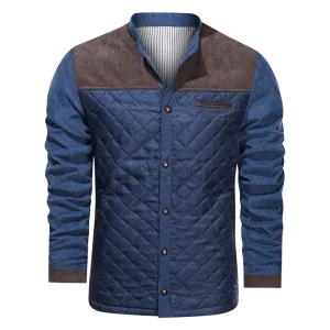 Men Jacket Slim Casual Parka Coat