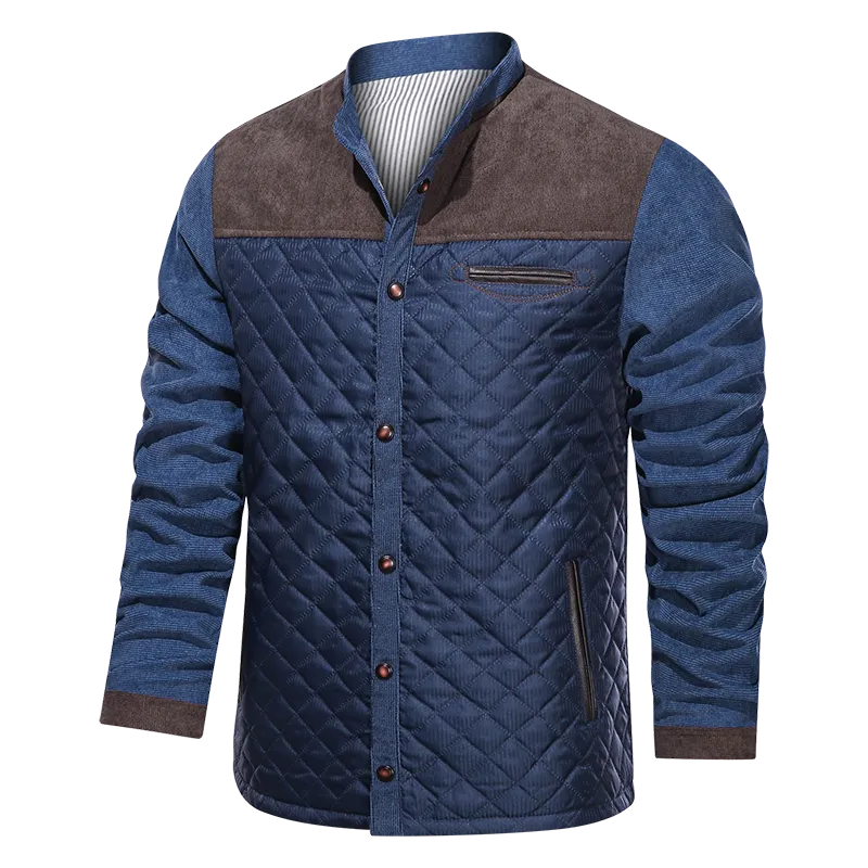 Men Jacket Slim Casual Parka Coat