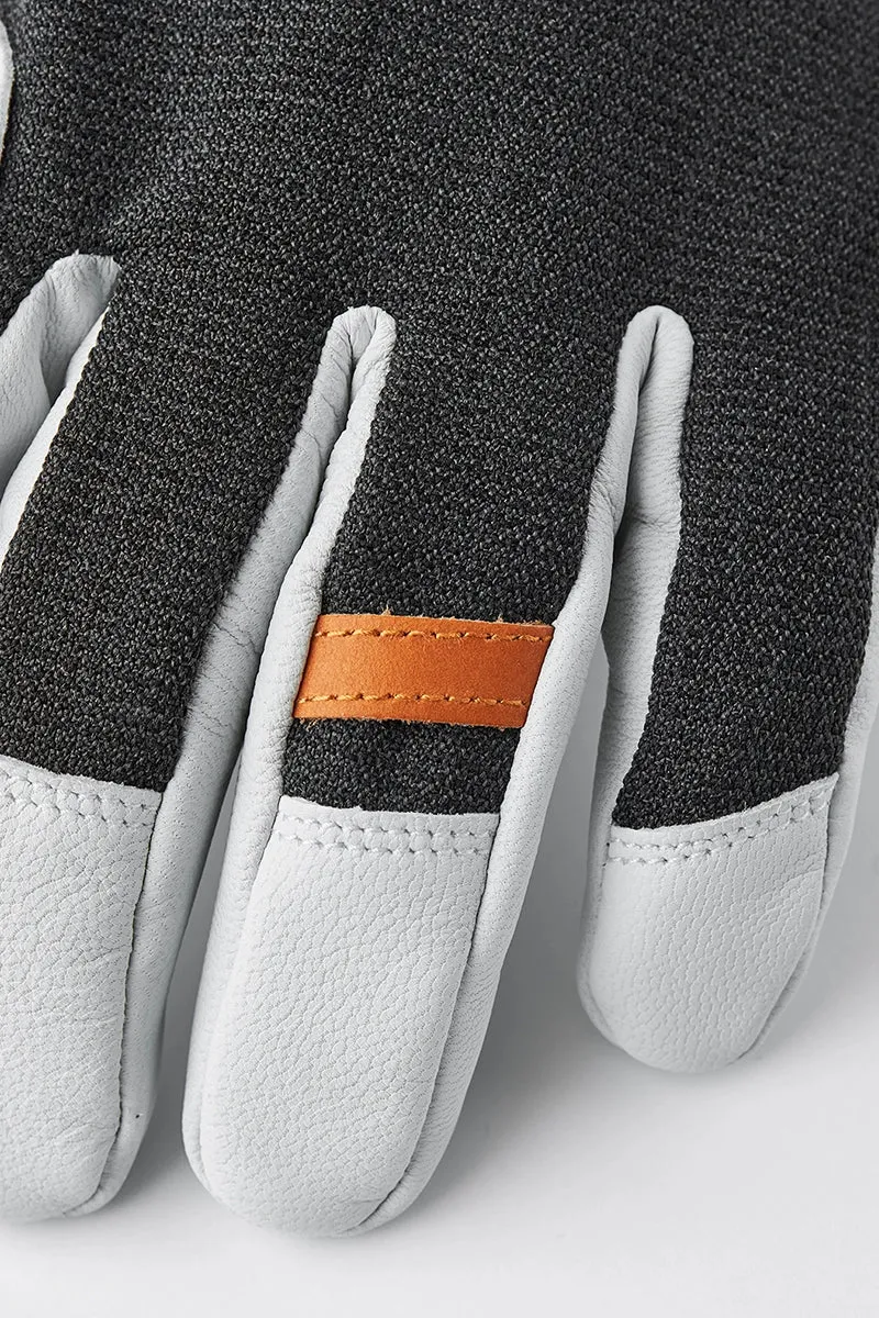 Men's Army Leather Patrol Gauntlet Ski Gloves