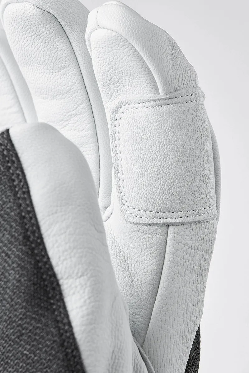 Men's Army Leather Patrol Gauntlet Ski Gloves