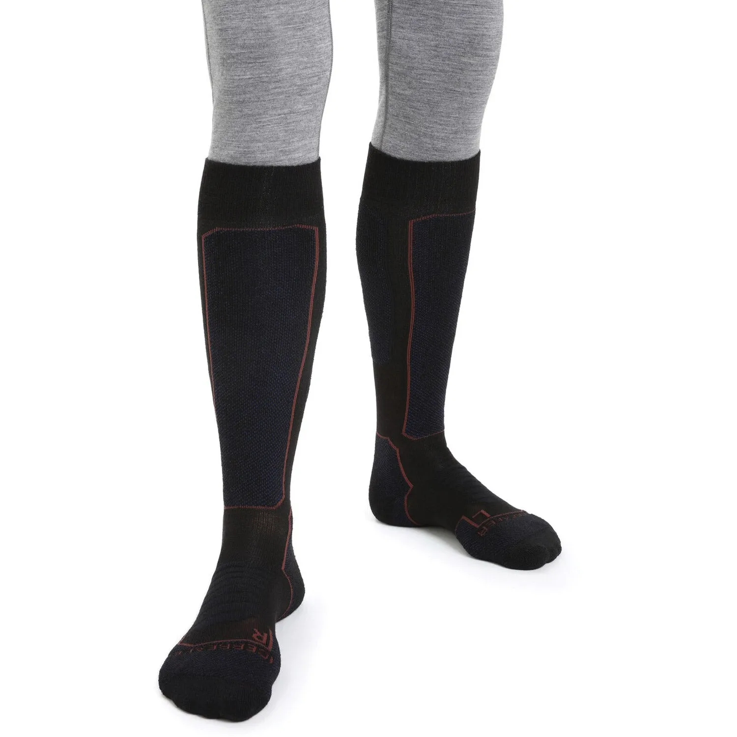 Men's Merino Ski  Medium Over the Calf Socks