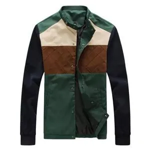 Men's Patchwork Fashion Jacket