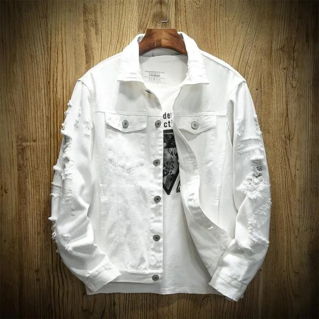 MEN'S SLIM FIT DENIM JACKET