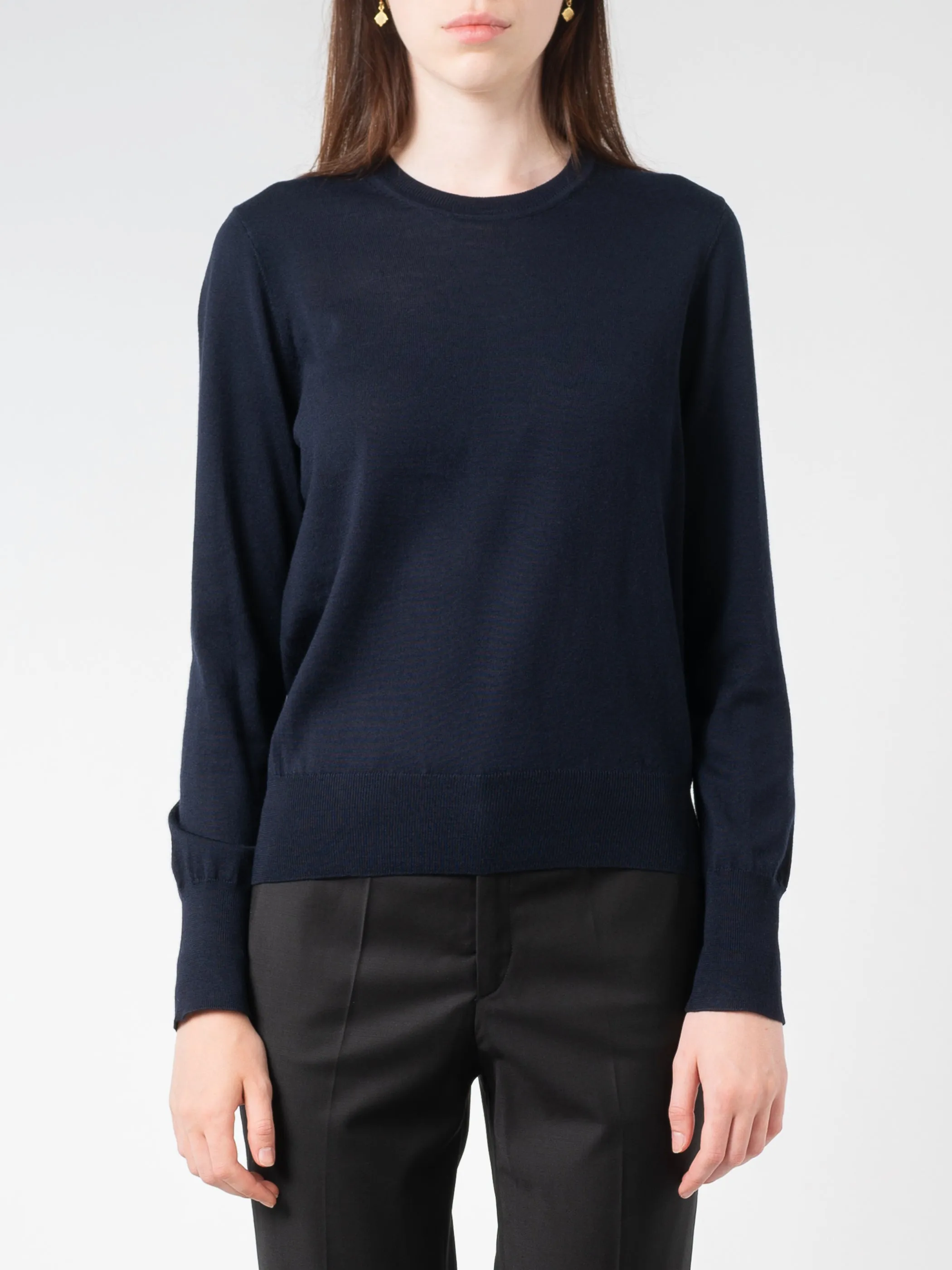 Merino R-Neck Pullover
